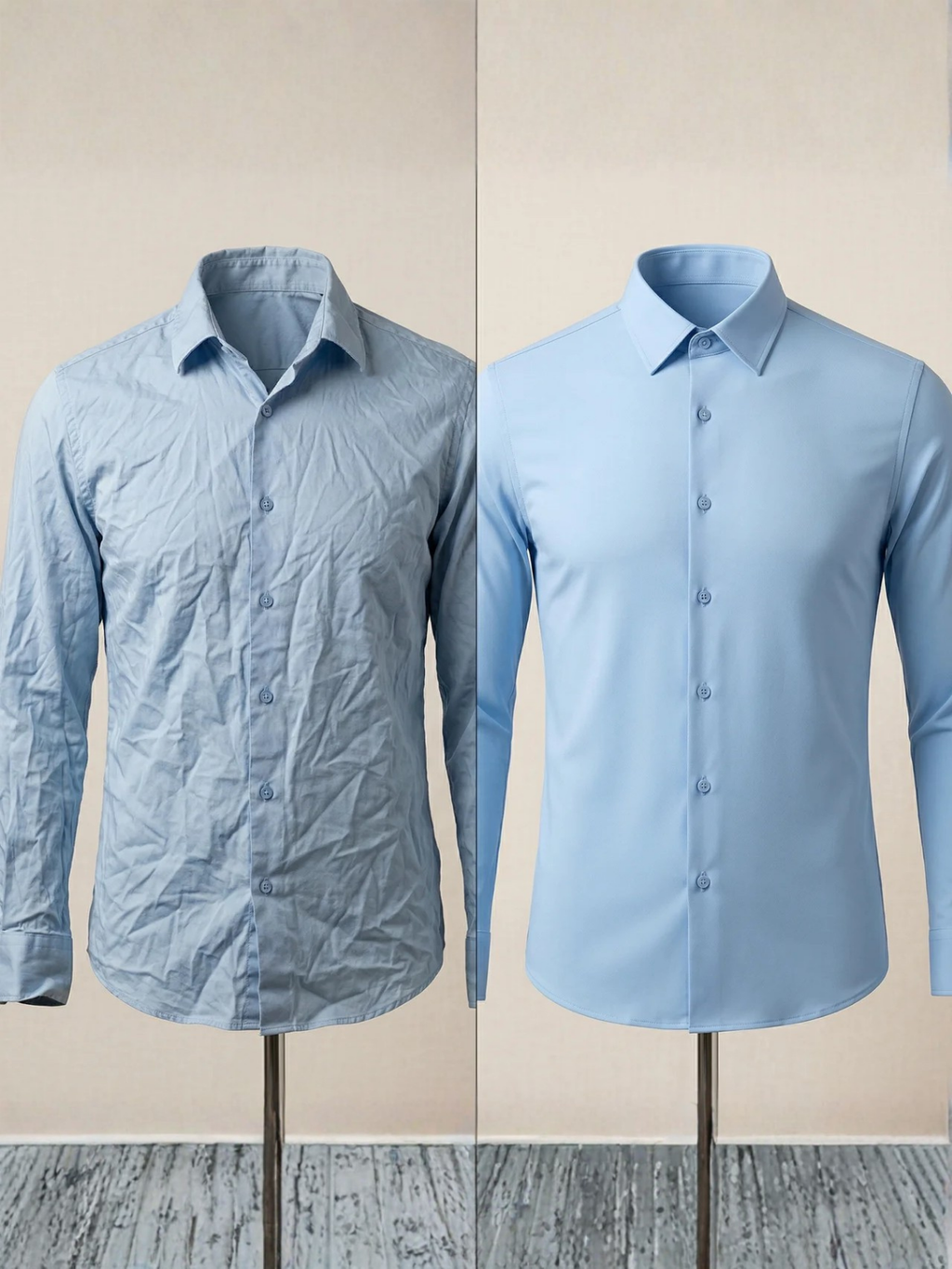 Tyldorn | Men's Shirt NoPress™ Light Blue