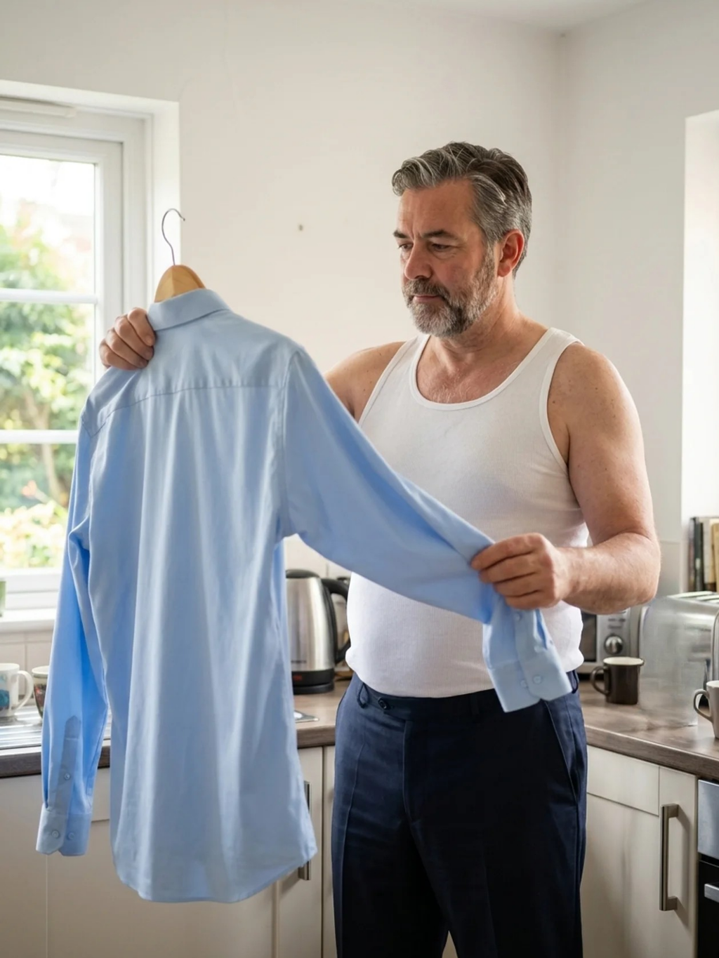 Tyldorn | Men's Shirt NoPress™ Light Blue
